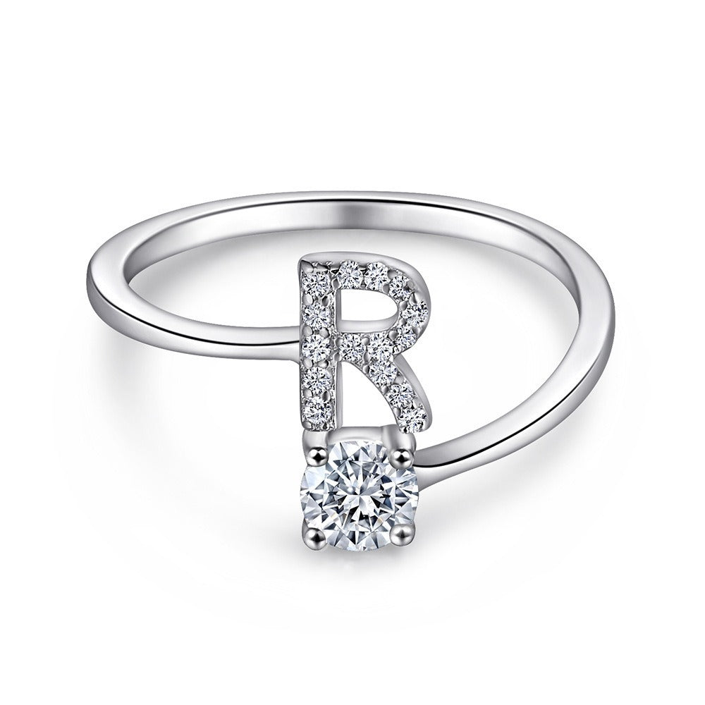 Eerste ring in Zilver Sterling
