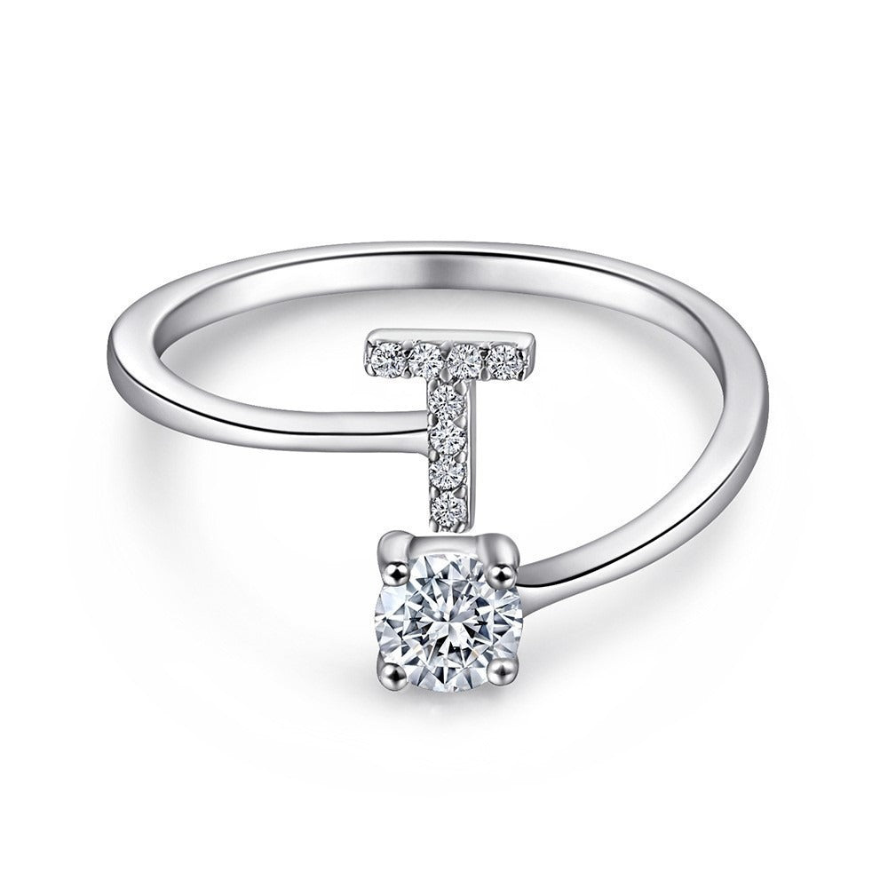Eerste ring in Zilver Sterling
