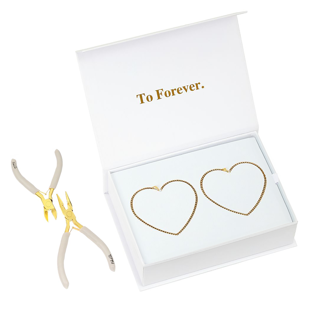 Sett med permanente armbånd