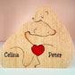 Persoonlijke Houten Familiepuzzel: Uniek en Tijdloos Aandenken 